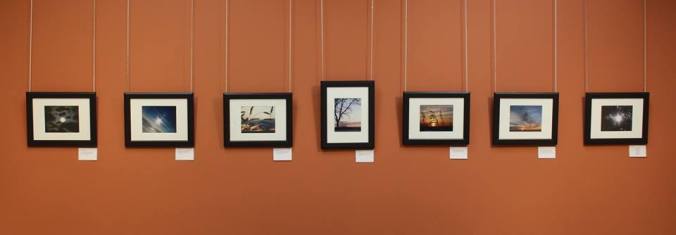 Sun, moon and sky wall